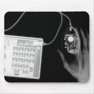 X-Ray Skeleton Tangentbord & Mouse Mouse Pad Musmatta