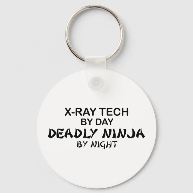 X-Ray Tech Deadly Ninja Nyckelring (Framsida)