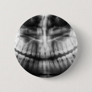 X-Ray Teeth Mouth Smile Black and White Knapp