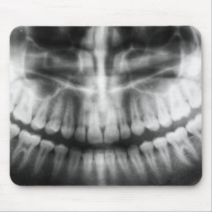 X-Ray Teeth Mouth Smile Black and White Musmatta