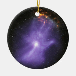 X-Ray Telescopes Ghokostic Cosmic Hand Julgransprydnad Keramik