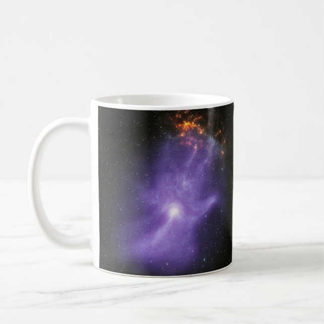 X-Ray Telescopes Ghokostic Cosmic Hand Kaffemugg (Vänster)