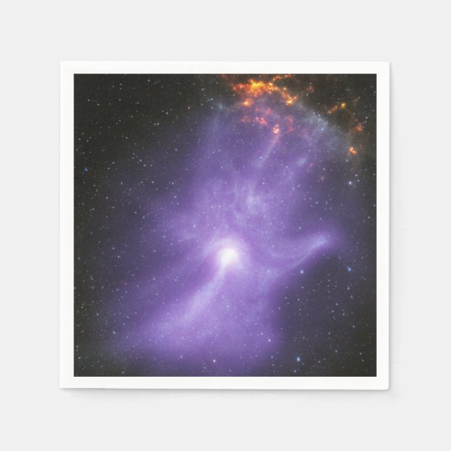 X-Ray Telescopes Ghokostic Cosmic Hand Pappersservett (Framsidan)