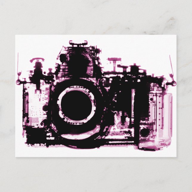 X-RAY VISION CAMERA BLACK ROSA VYKORT (Framsida)