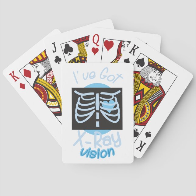 X-Ray Vision Casinokort (Baksidan)