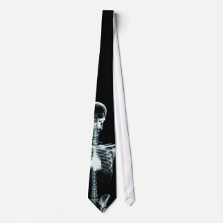 X-Ray Vision Single Skeleton Neck Tie Slips