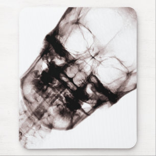 X-Ray Vision Skeleton Skull Ansikte Musmatta