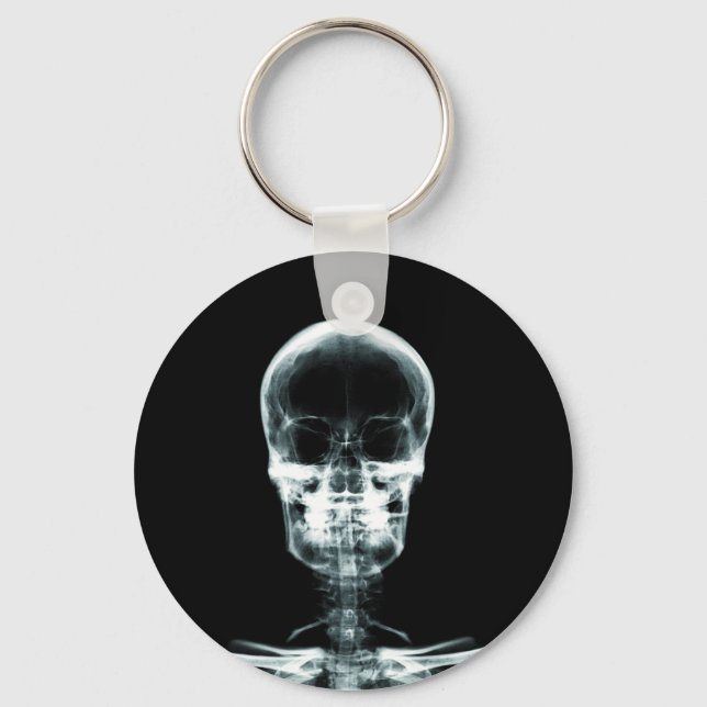 X-RAY VISION SKELETON SKULL - ORIGINAL NYCKELRING (Framsida)