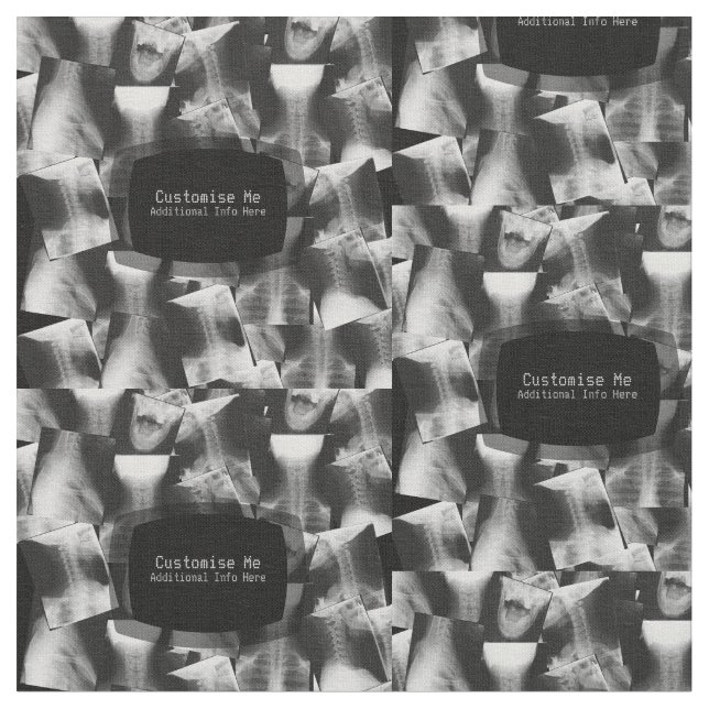 X-Rayed Original Tyg (Närbild)