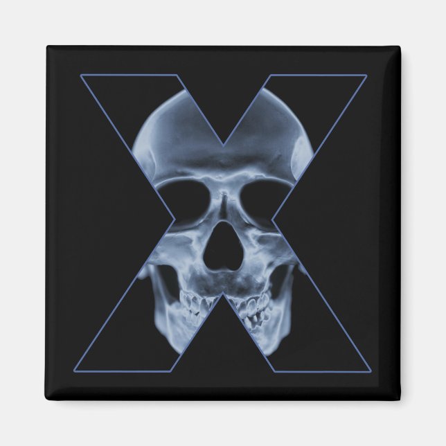X-Skull Magnet (Framsidan)