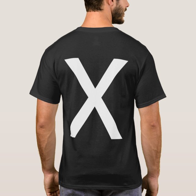 X T SHIRT (Baksida)