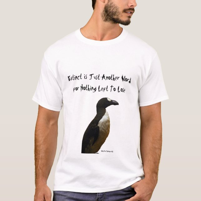 X-tinction! Underbar Auk Tee (Framsida)