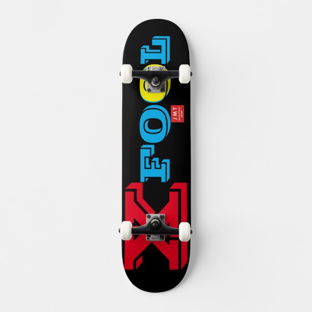 X TOKIG  OFFICIELL Skateboard (Framsida)