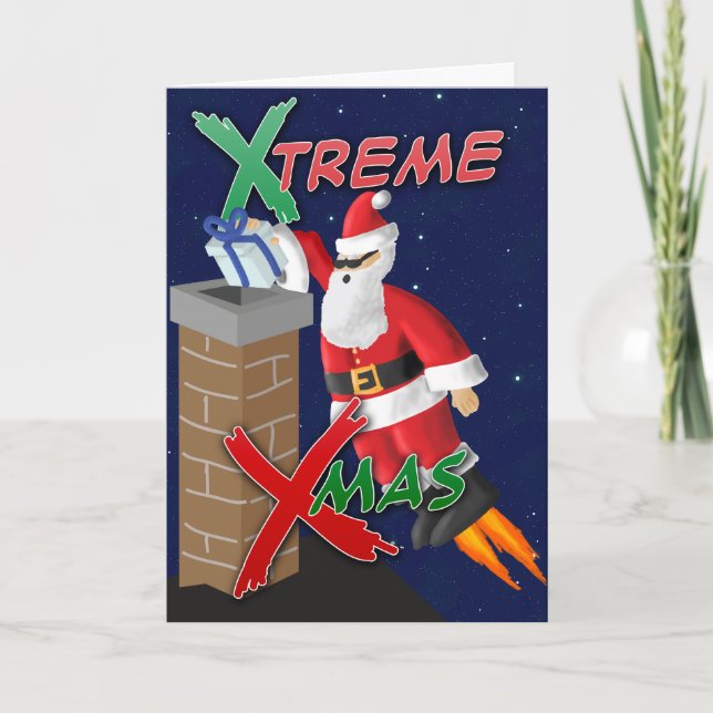 X-Treme X-Mas Helgkort (Framsida)
