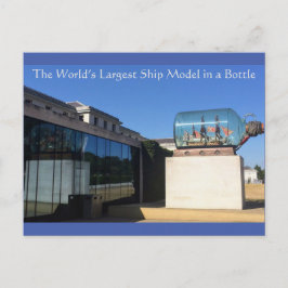 X: Världens största Frakt i Flaska? Vykort