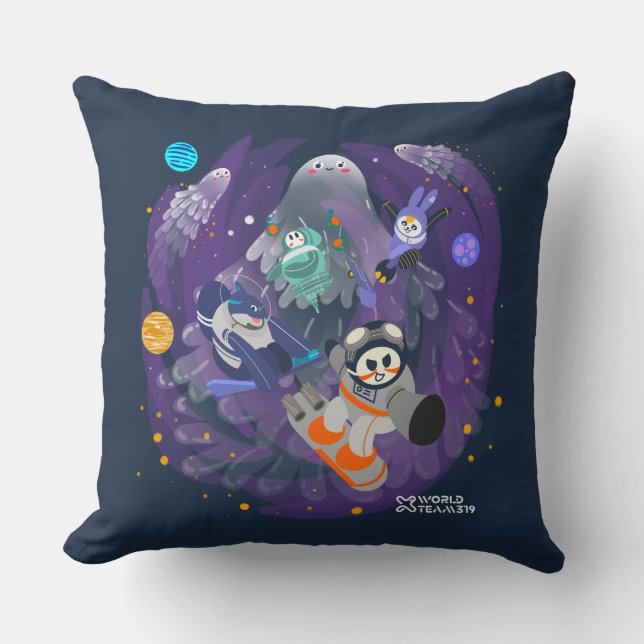 X World Team 319-20250221 Pillows Kudde (Framsida)