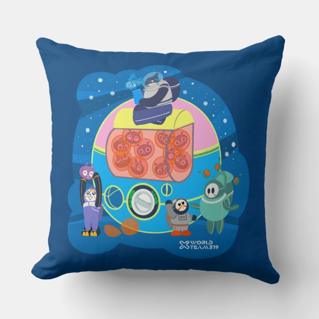 X World Team 319-20250228 Pillows Kudde (Framsida)