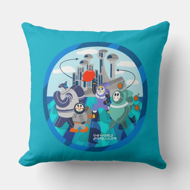 X World Team 319-20250229 Pillows Kudde (Framsida)