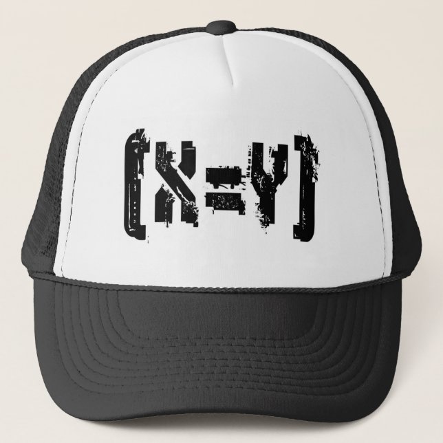 X=Y_BlockLogo Truckerkeps (Framsida)