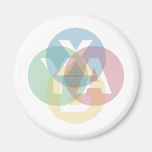 XABY-Färgad Magnet (Framsidan)