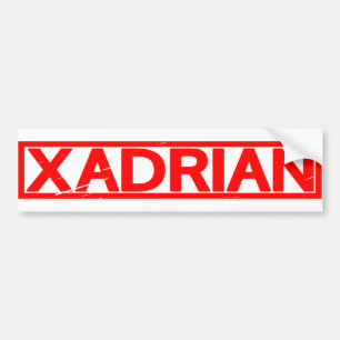 Xadrian Frimärke Bildekal