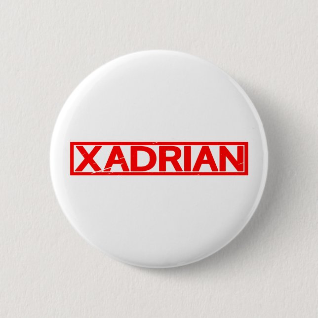 Xadrian Frimärke Knapp (Framsida)