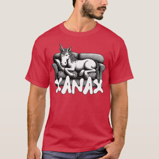 Xanax High Unicorn T Shirt