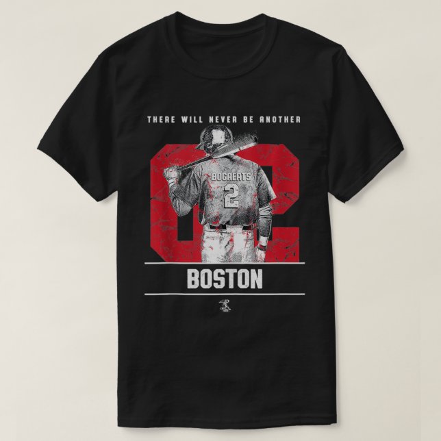 Xander Bogaerts! Det kommer aldrig att finnas ett  T Shirt (Design framsida)
