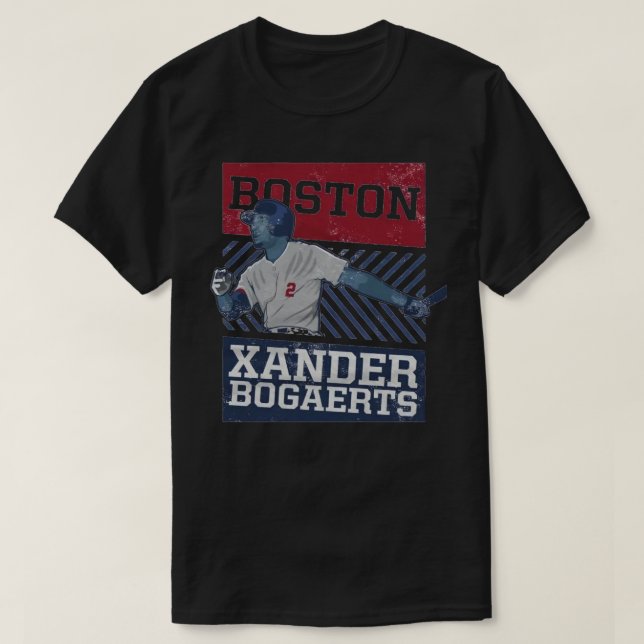 Xander Bogaerts T Shirt (Design framsida)