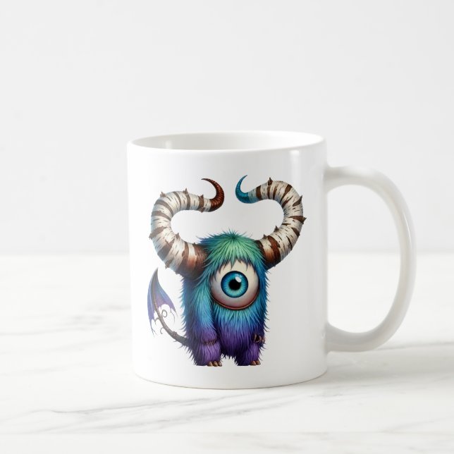 Xander - Enögd Monster Mugg (Höger)