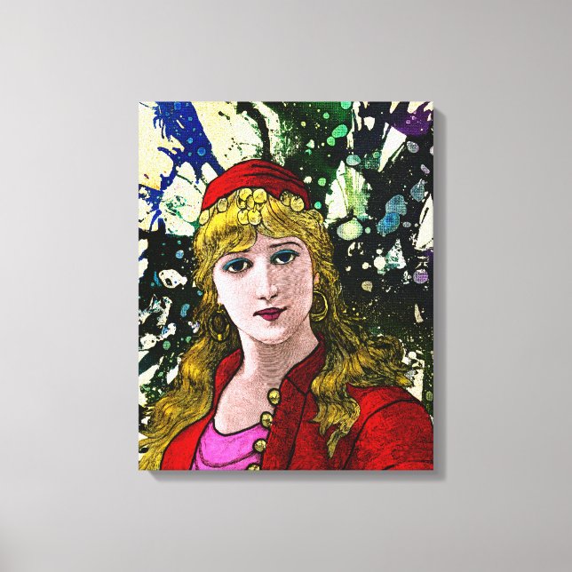 Xanthyra från Michael Moffa Canvastryck (Framsida)