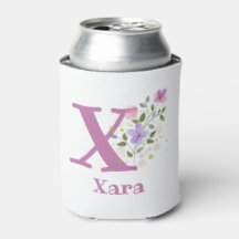 Xara Namn med en Blommig Design