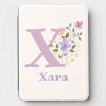 Xara Namn med en blomsterdesign