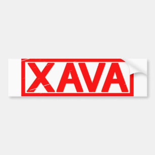 Xava Frimärke Bildekal