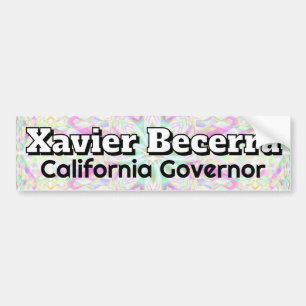 Xavier Becerra Kaliforniens guvernör Bildekal