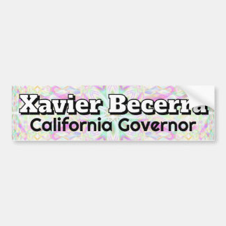 Xavier Becerra Kaliforniens guvernör Bildekal