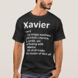 XAVIER Definition Personlig Namn Funny Birthday T Shirt<br><div class="desc">XAVIER Definition Personlig Namn Funny Birthday Gift Idea.lustig, citat, coola, skämt, citat, galet, roligt, hipster, humor, humor, slogan, slogan, ali, djur, djur, argument, armé, attityd, bakterier, bald, bald bodybuilding, bald man, bi, öl, ben, ben franklin. Bästa, bästa vänner, födelsedagspresent, födelsedagspresent, kroppsbyggare, bokhuggare, bokar och kaffe, bokmask, begravningsexpert, fjäril, koffeinberoende, tecknad,...</div>