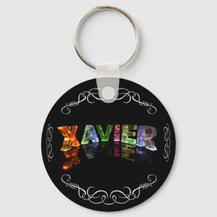 Xavier - den kända Xavieren i 3D tänder (fotoet) Nyckelring