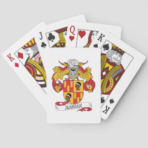 Xavier Family Crest Spel Kort