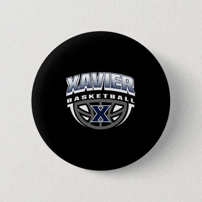 Xavier musketerer basket dribla flotta  knapp (Framsida)