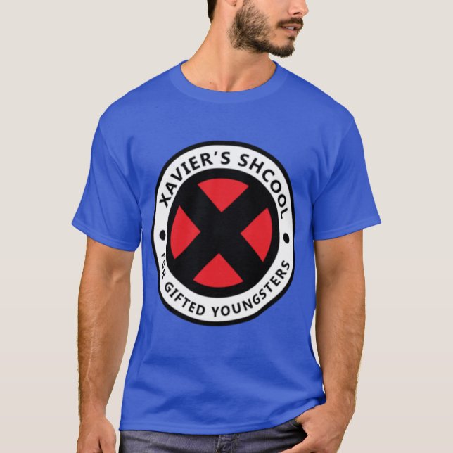 Xaviers skolas vintagepresent t shirt (Framsida)