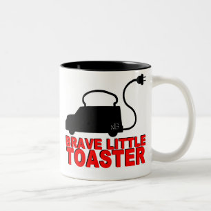 xBmugg "för indiankrigare Toaster lite ", Två-Tonad Mugg