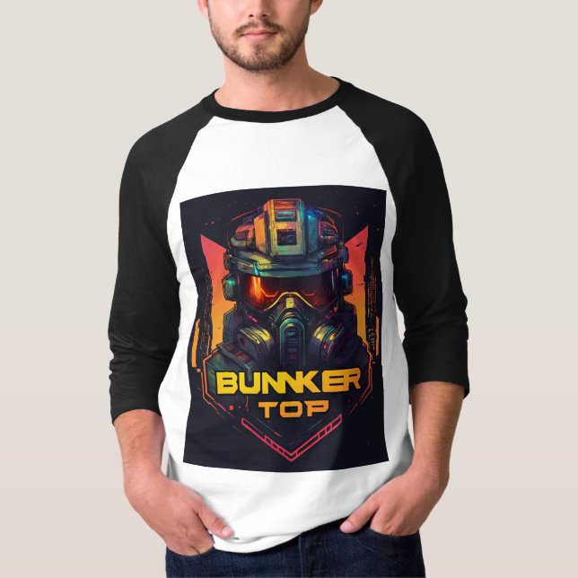 Xbox Logotyp med Neon Grönt Smoke T-Shirt Design. (Framsida)