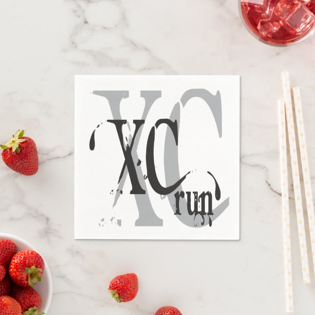 XC Cross country Running Pappersservett (Insitu)