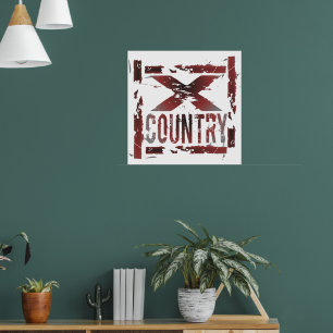 XC Cross country Springer Poster