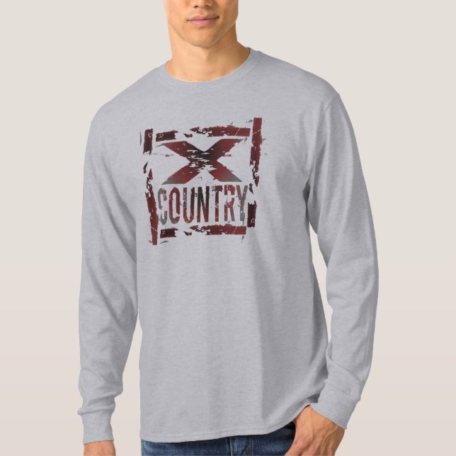 XC Cross country Springer X-Land T-Shirt (Framsida)