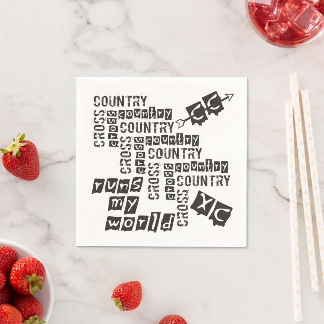 XC Crossa country Springa Pappra blöjor Pappersservett (Insitu)