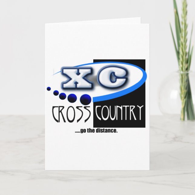 XC MOTTO - Avstånd - CROSST COUNTRY Kort (Framsida)