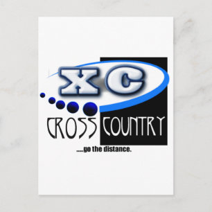 XC MOTTO - Avstånd - CROSST COUNTRY Vykort