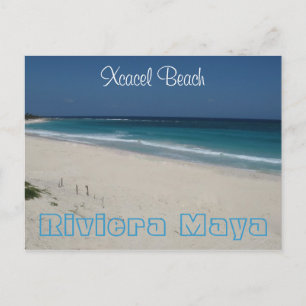 Xcacel strand vykort